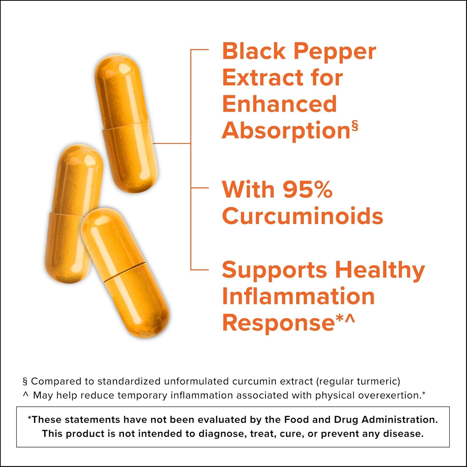 qunol turmeric curcumin with black pepper & ginger, 2400mg turmeric extract with 95% curcuminoids, extra strength supplement, enhanced absorption, joint support supplement, 105 count qunol turmeric curcumin with black pepper & ginger, 2400mg turmeric extract with 95% curcuminoids, extra strength supplement, enhanced absorption, joint support supplement, 105 count
